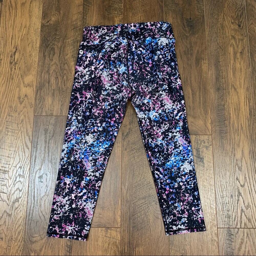 Fabletics Salar Capri In Metallic Pebble Leggings - image 6